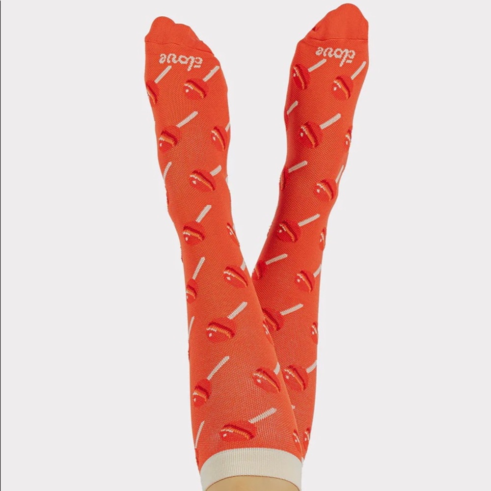 Clove compression socks.           NWOT